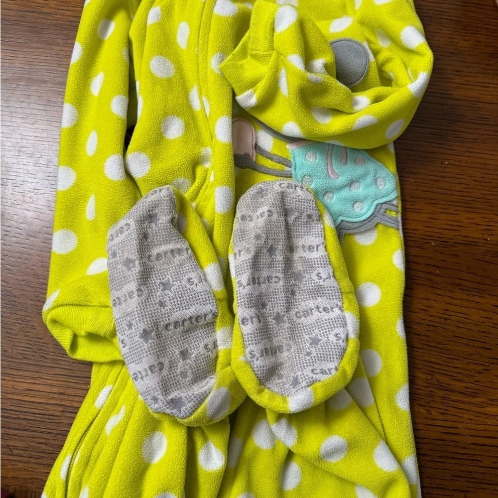 Carter’s | Footed Polka Dot Pajamas